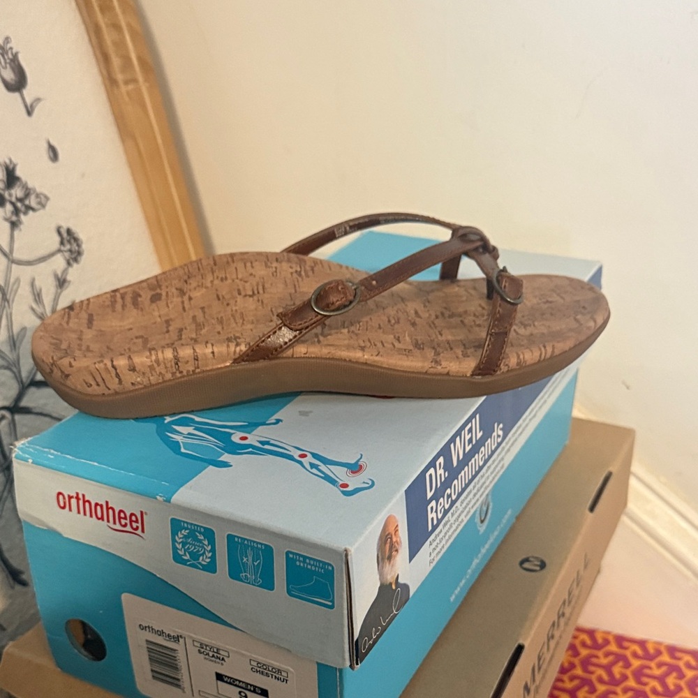Orthaheel Women's Tan Sandals